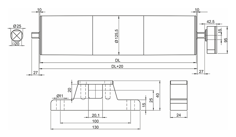 G125 Teknik Çizim